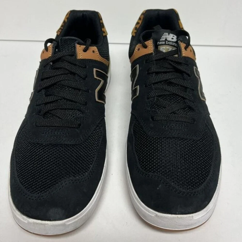 New Balance Men's All Coasts 574 Sneaker Black, Size 10.5 D
